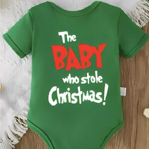 The Baby Who Stole Christmas Onesie